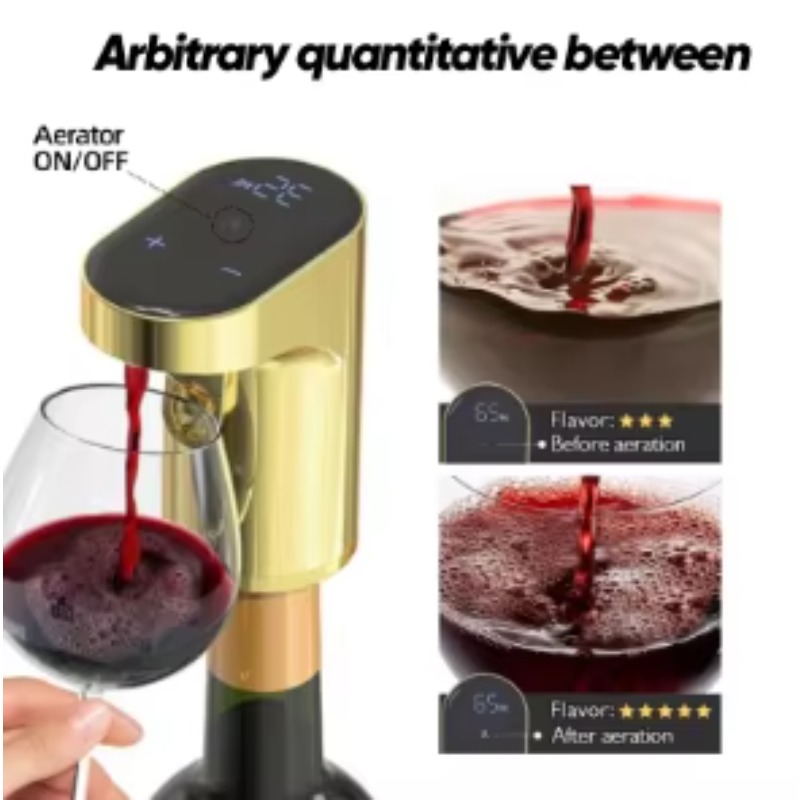 Portable Electric Wine Dispens - Wine Aerator Pour recension och pris