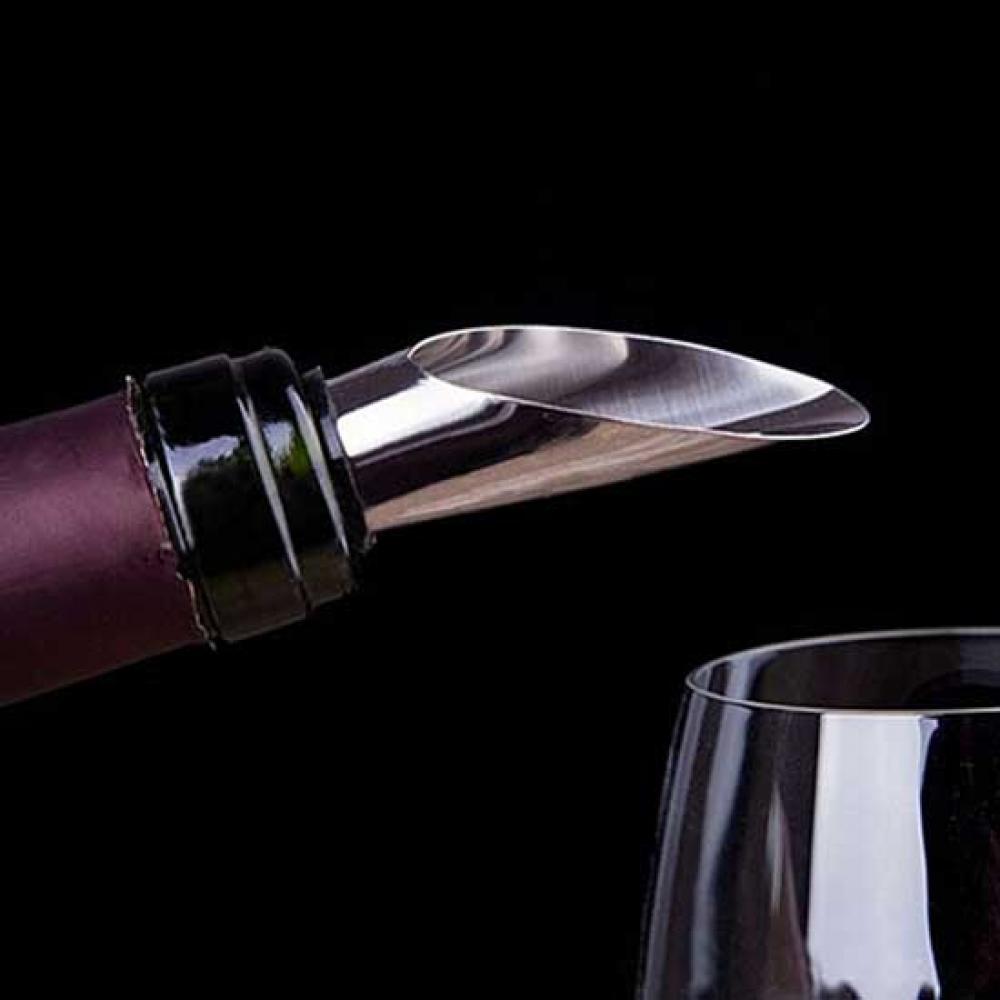 Stainless Steel Classic Bottle - Wine Aerator Pour recension och pris