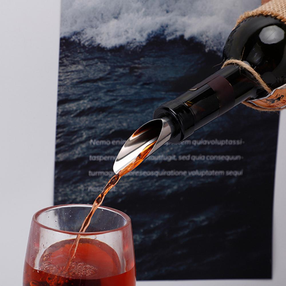 Stainless Steel Classic Bottle - Wine Aerator Pour recension och pris